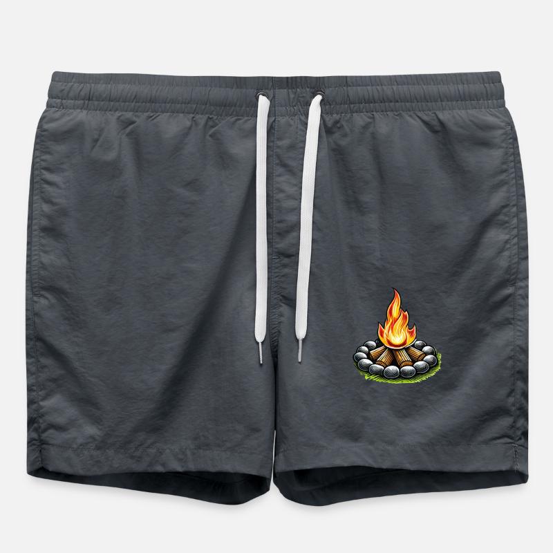 Campfire - Swim Trunks - anthracite