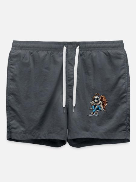 Sad Angel - Badeshorts - Anthrazit