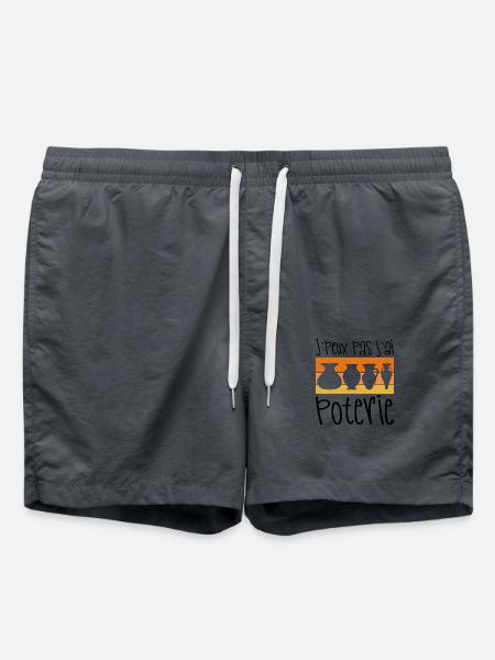 I can't I have pottery - Swim Trunks - anthracite