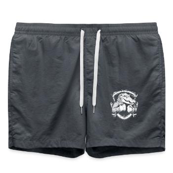 Alligator Boxer Fighter - Short de bain - charbon - Devant - AI Model Male 185 light (185cm)