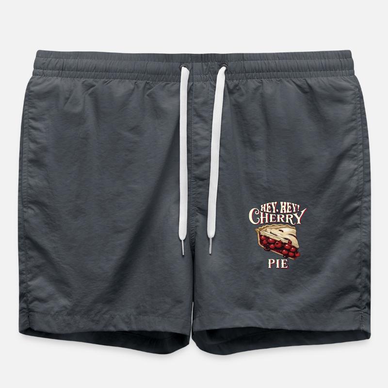 Hey, Hey! Cherry Pie - Swim Trunks - anthracite