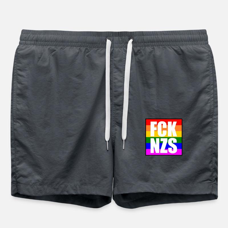 Fck nzs - Badeshorts - Anthrazit