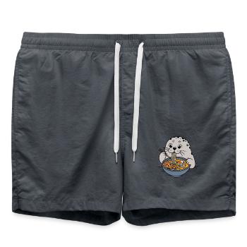 Sceau de ramen - Short de bain - charbon - Devant - AI Model Male 185 light (185cm)