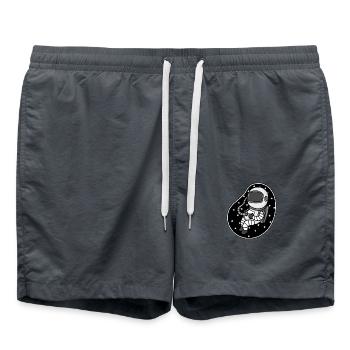 Bébé astronaute - Short de bain - charbon - Devant - AI Model Male 185 light (185cm)