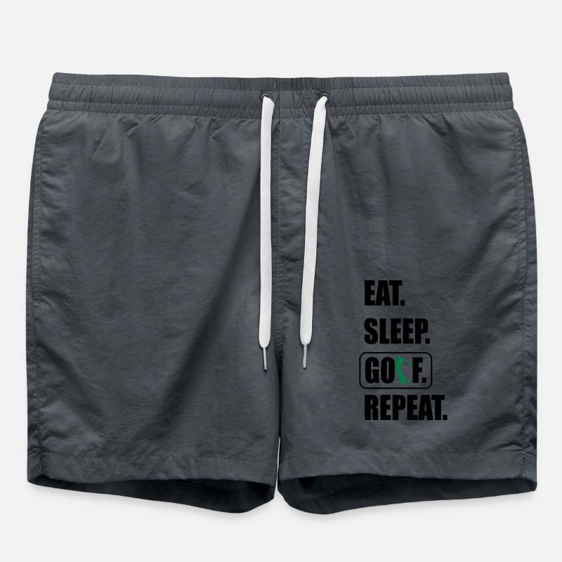 Golf - Short de bain - charbon