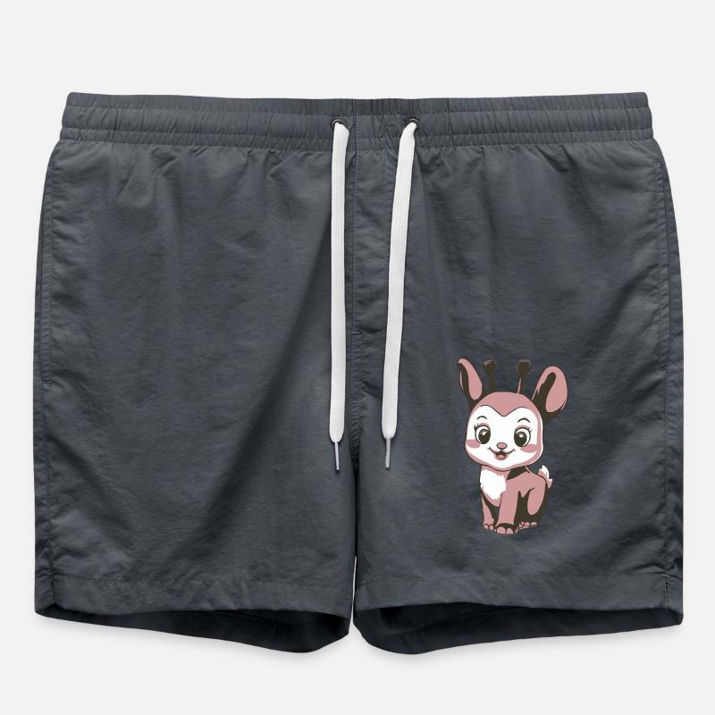 CUTE ANIMAL - Swim Trunks - anthracite