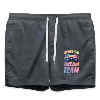 Masque de ski après-ski Dream Team - Short de bain - charbon - Devant - AI Model Male 185 light (185cm)