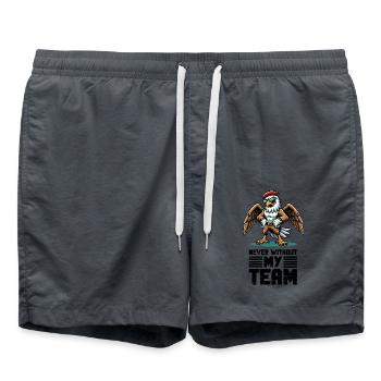 L’équipe des lunettes de soleil Adler - Short de bain - charbon - Devant - AI Model Male 185 light (185cm)