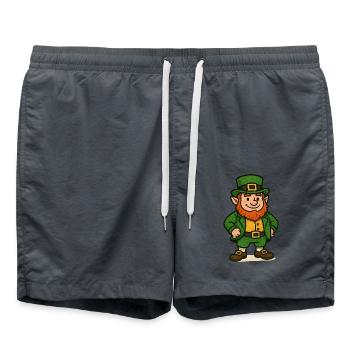 Leprechaun - Swim Trunks - anthracite - Front - AI Model Male 185 light (185cm)