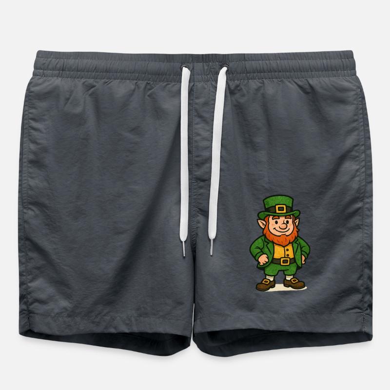 Leprechaun - Swim Trunks - anthracite