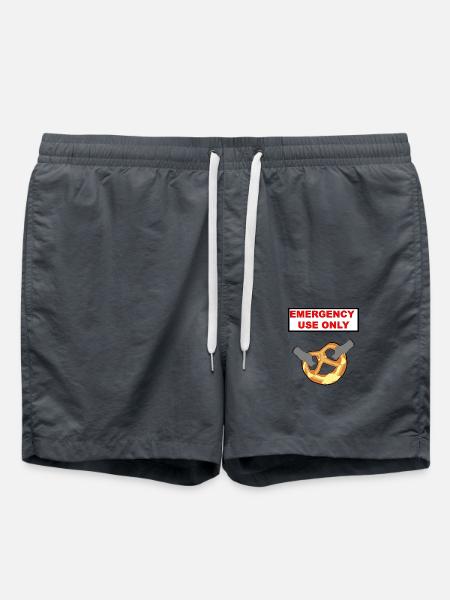 Pretzel Emergency use only - Swim Trunks - anthracite