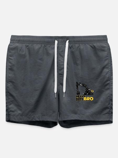 Schwerlastbetrieb - Badeshorts - Anthrazit