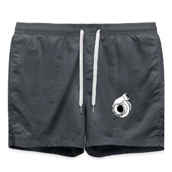 Turbo - Swim Trunks - anthracite - Front - AI Model Male 185 light (185cm)
