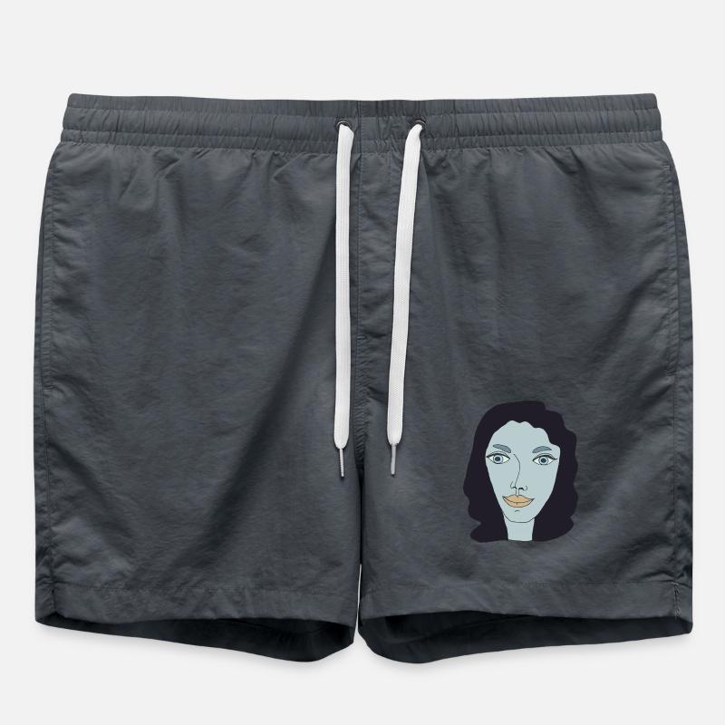 lady kunstwerk - Badeshorts - Anthrazit