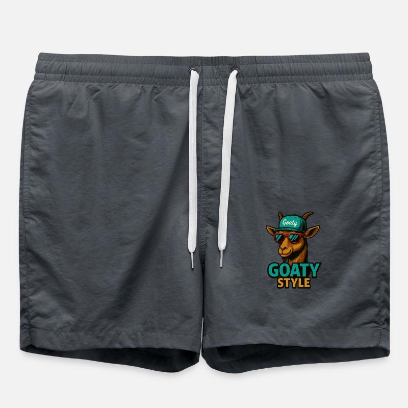Goaty Style - Swim Trunks - anthracite