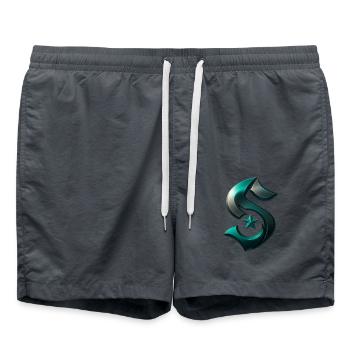 Soltan Original 7 - Swim Trunks - anthracite - Front - AI Model Male 185 light (185cm)