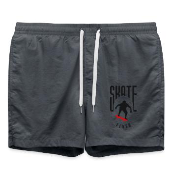 Fièvre du patin - Short de bain - charbon - Devant - AI Model Male 185 light (185cm)