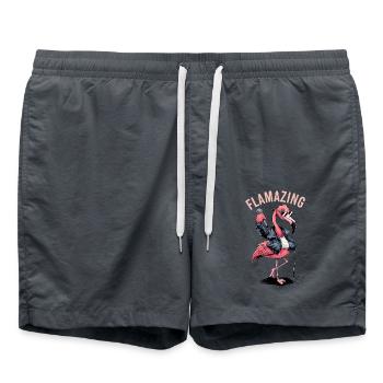 Flamazing - Badeshorts - Anthrazit - Vorne - AI Model Male 185 light (185cm)
