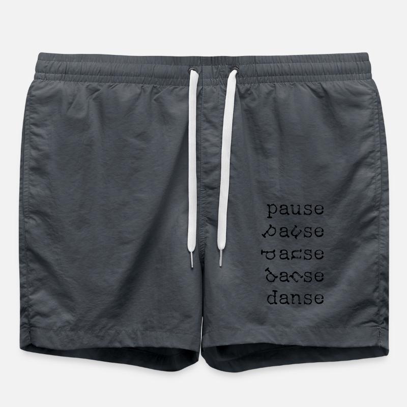 DANCE BREAK - Swim Trunks - anthracite