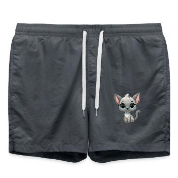 siamois 22 - Short de bain - charbon - Devant - AI Model Male 185 light (185cm)