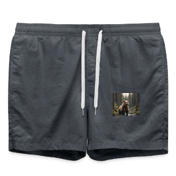 Bear ours - Short de bain - charbon - Devant - AI Model Male 185 light (185cm)