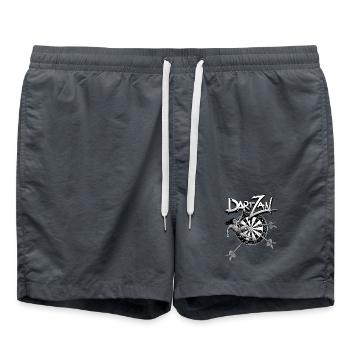 Fléchettes avec Darzan - Short de bain - charbon - Devant - AI Model Male 185 light (185cm)