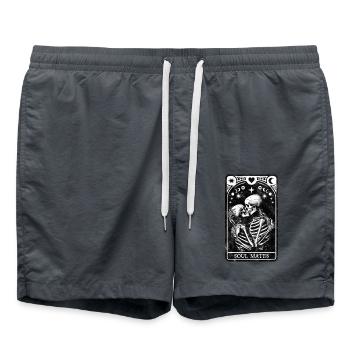Seelenverwandte Tarot - Badeshorts - Anthrazit - Vorne - AI Model Male 185 light (185cm)