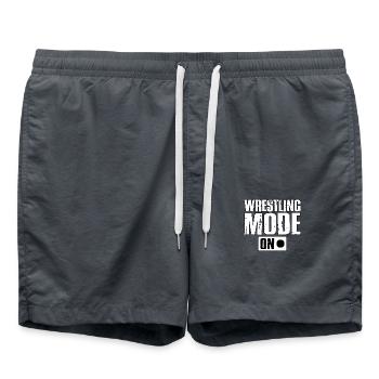 Mode Lutte activé - Short de bain - charbon - Devant - AI Model Male 185 light (185cm)