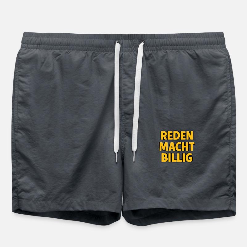 Speak - Swim Trunks - anthracite