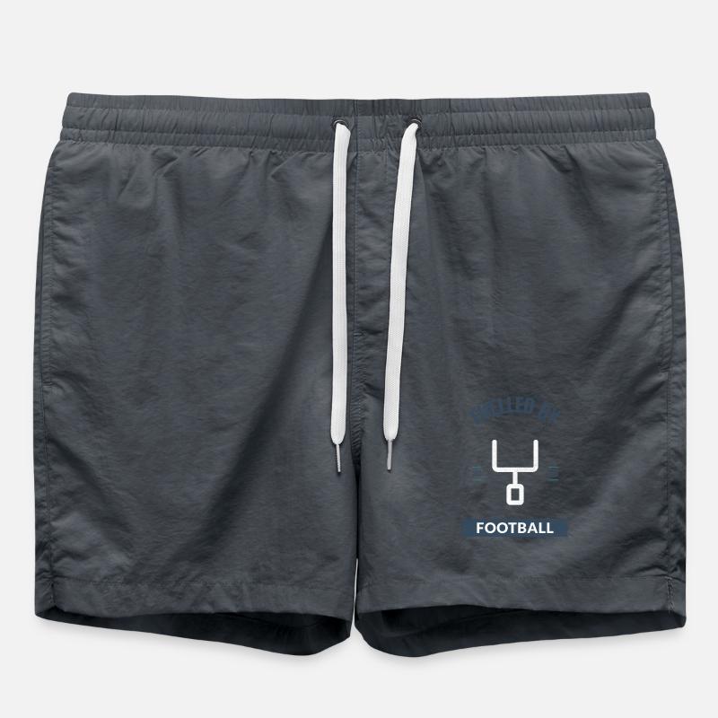 Propulsé par Football 2026 - Short de bain - charbon