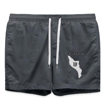 Ile d'oléron iø - Short de bain - charbon - Devant - AI Model Male 185 light (185cm)