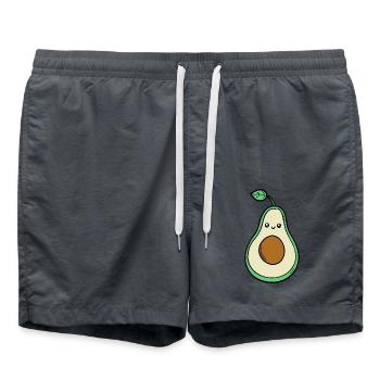 avocado boi - Badeshorts - Anthrazit - Vorne - AI Model Male 185 light (185cm)