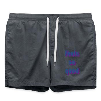 Feels so good - Badeshorts - Anthrazit - Vorne - AI Model Male 185 light (185cm)