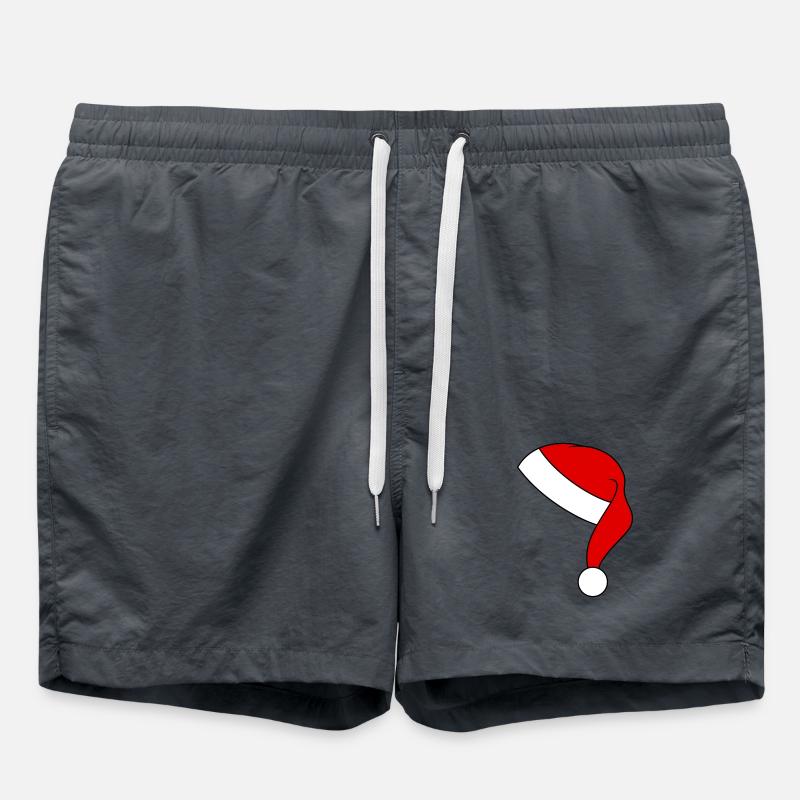 Christmas hat - Swim Trunks - anthracite
