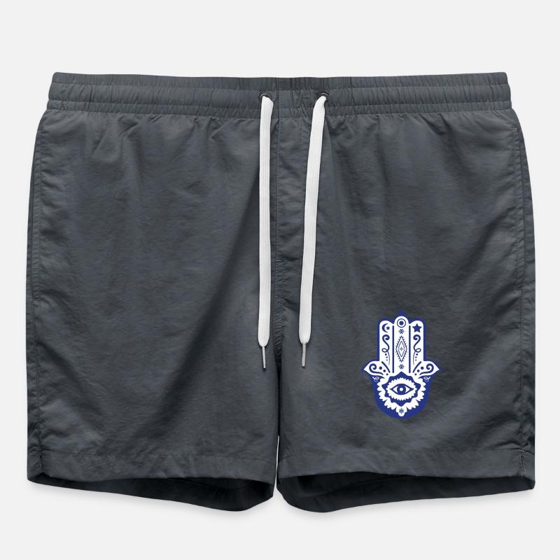 Main de Fatma par Helfspawn - Short de bain - charbon