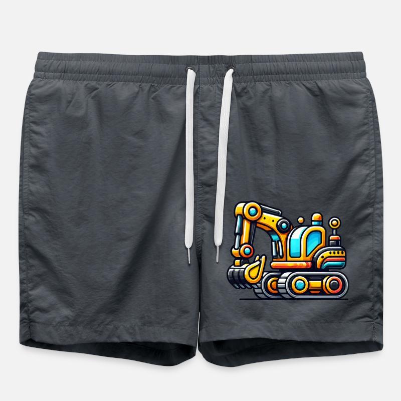 Bagger - Badeshorts - Anthrazit