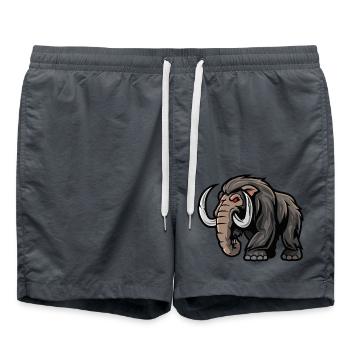 Mammut Bande dessinée - Short de bain - charbon - Devant - AI Model Male 185 light (185cm)