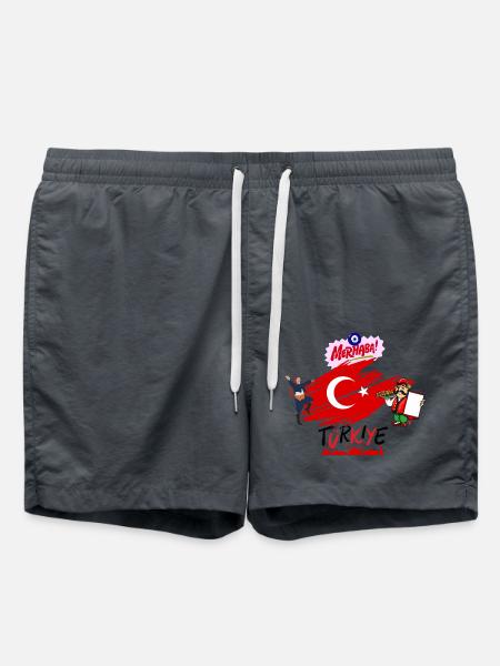 Turkiye - Swim Trunks - anthracite