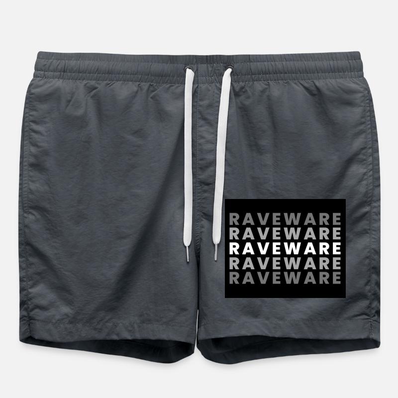 Raveware - Short de bain - charbon
