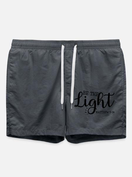 Licht der Welt - Badeshorts - Anthrazit