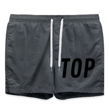 TOP Gift - Swim Trunks - anthracite - Front - AI Model Male 185 light (185cm)