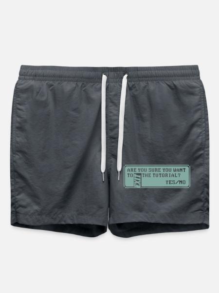 TUTORIAL - Swim Trunks - anthracite
