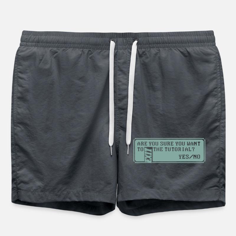 TUTORIAL - Swim Trunks - anthracite