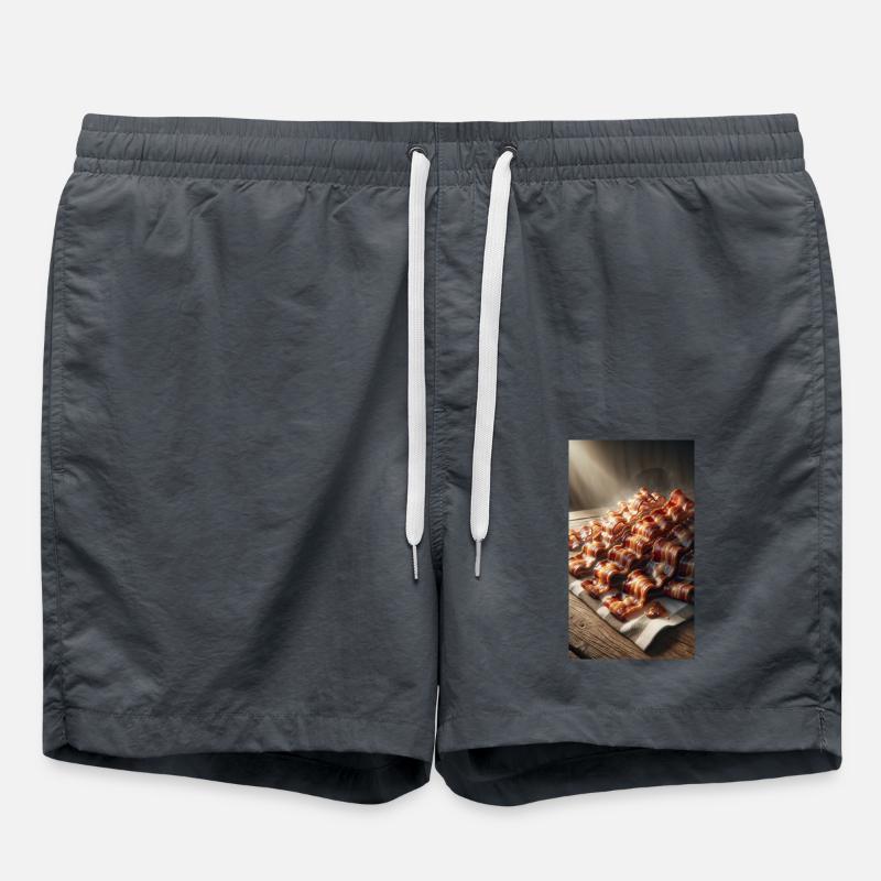 Bacon is good - Swim Trunks - anthracite