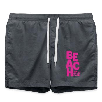 Thérapie de plage - Short de bain - charbon - Devant - AI Model Male 185 light (185cm)