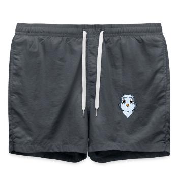 Pinguin - Badeshorts - Anthrazit - Vorne - AI Model Male 185 light (185cm)