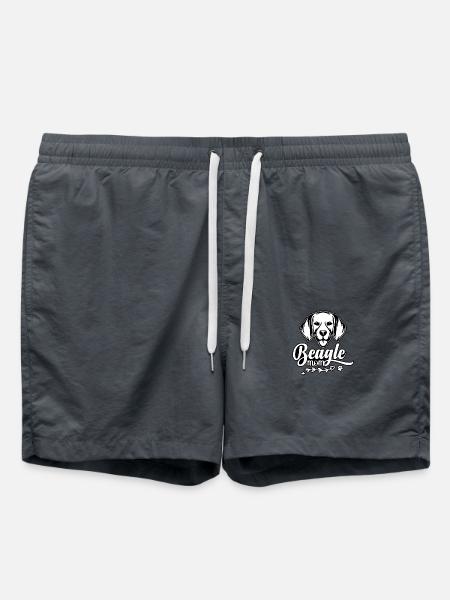 Beagle Mom - Swim Trunks - anthracite