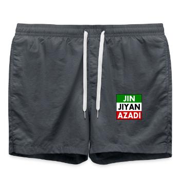 jin jiyan azadi - Badeshorts - Anthrazit - Vorne - AI Model Male 185 light (185cm)