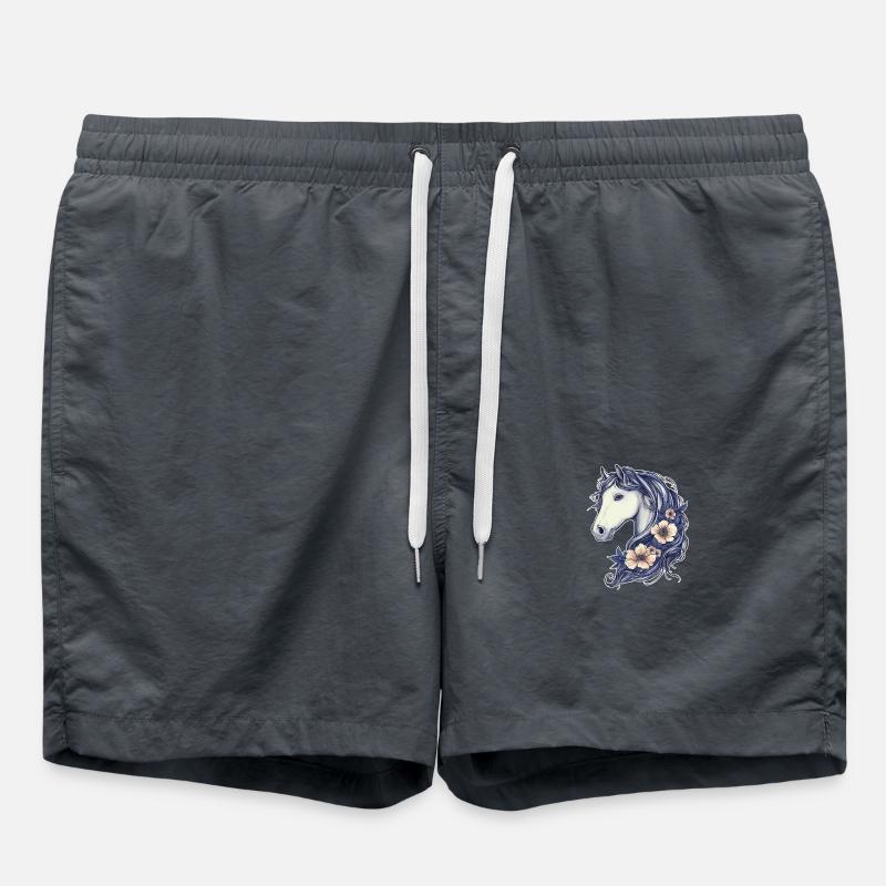 Cheval mignon - Short de bain - charbon