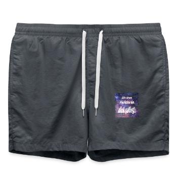 Charity 1 - Swim Trunks - anthracite - Front - AI Model Male 185 light (185cm)